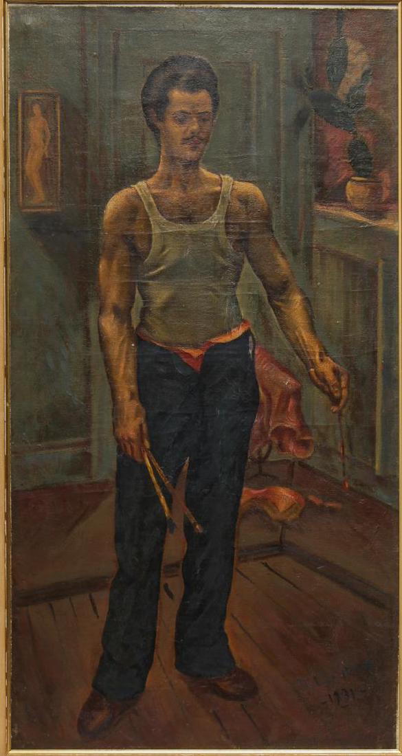 Nunzio La Spina (Italian-American, 20th C.)- Oil (1 of 4)