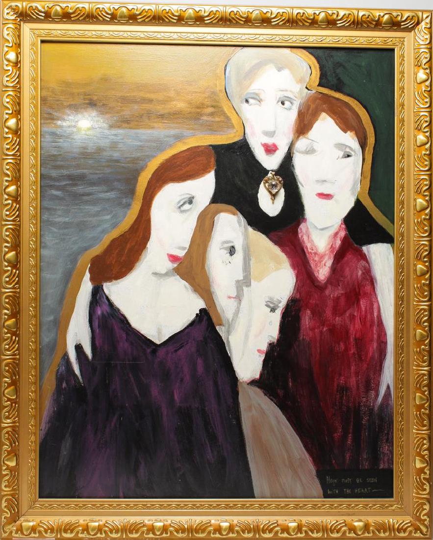 John Barton (American, b. 1941)- Mixed Media/Board (1 of 5)