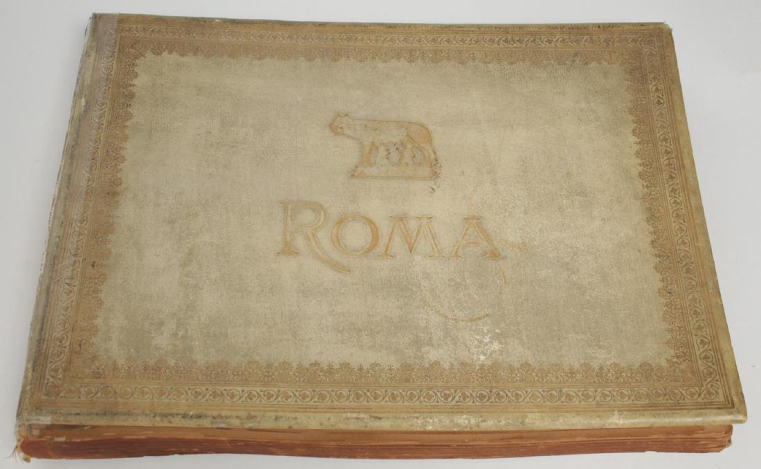Italian Grand Tour Souvenir Rome Photo Book 19th C (1 of 8)