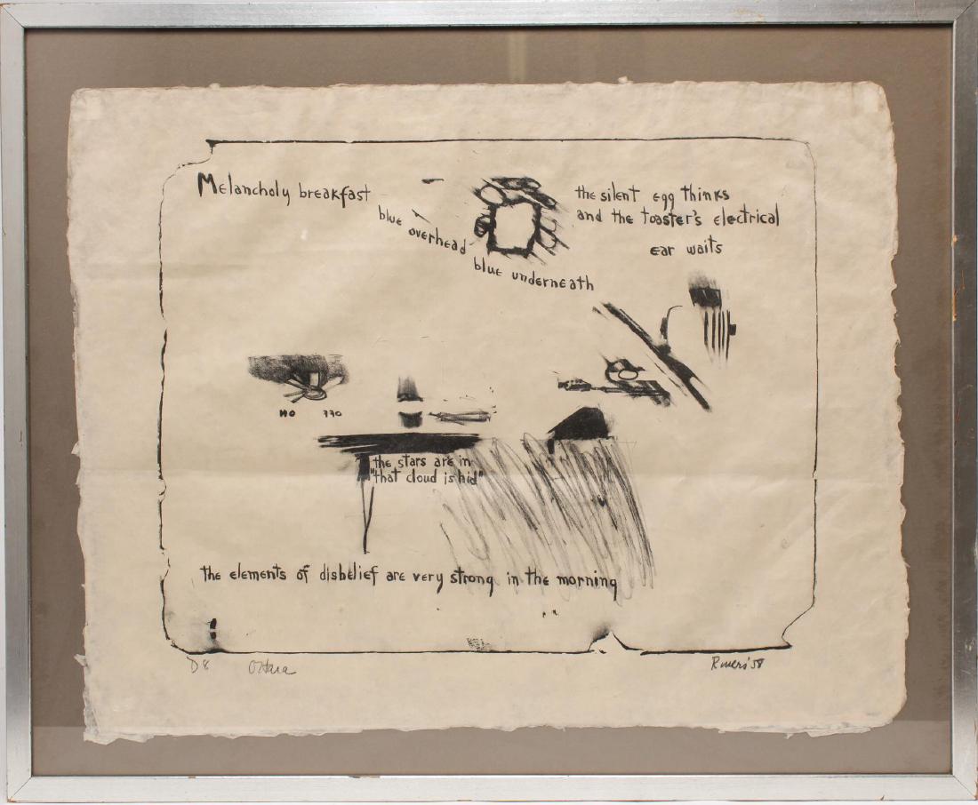 Larry Rivers (American, 1923-2002)- Lithograph (1 of 4)