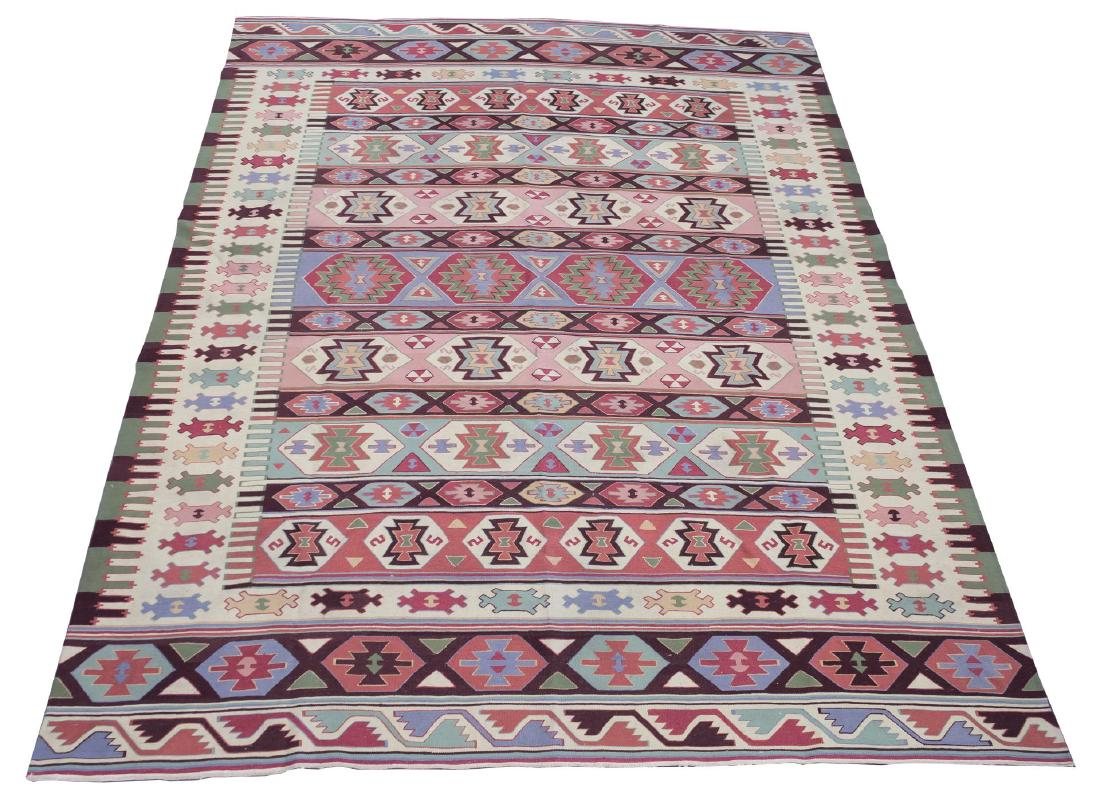 Kilm Flat Weave Carpet, 8' 7" X 11' 5" (1 of 6)