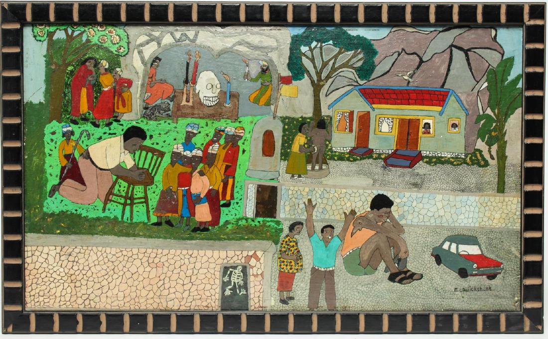 Evadney Cruickshank (Jamaican, 20th C.)- Oil (1 of 2)