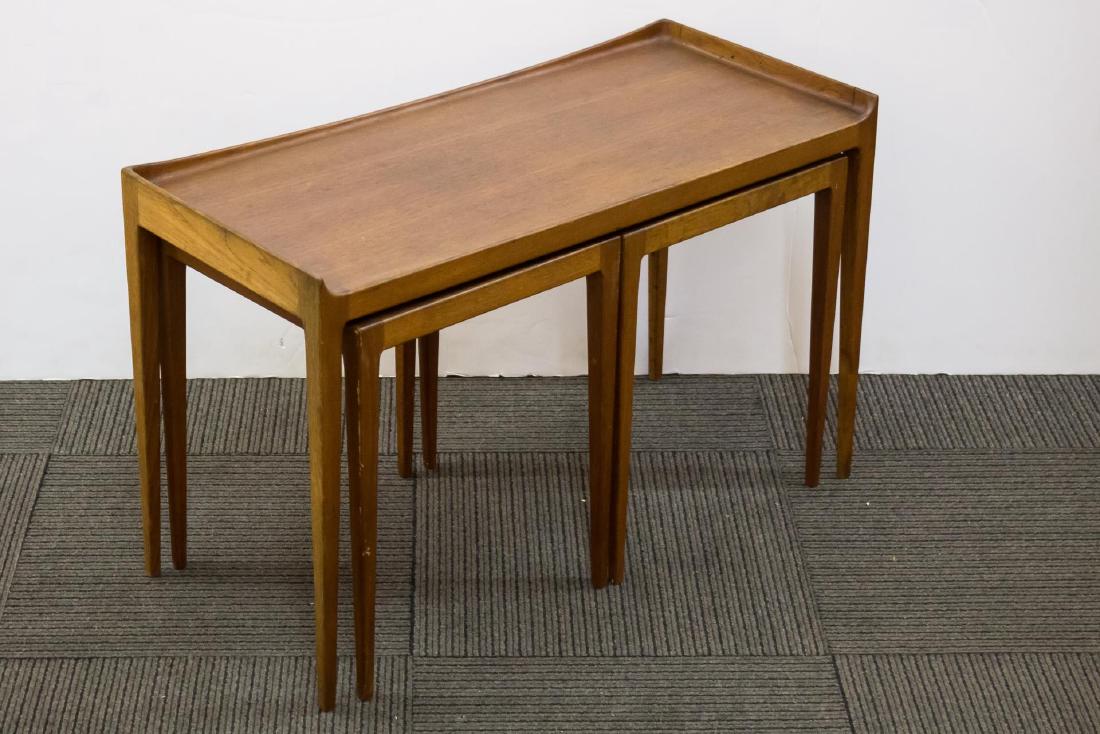Danish Modern Teakwood Nesting Tables (1 of 7)