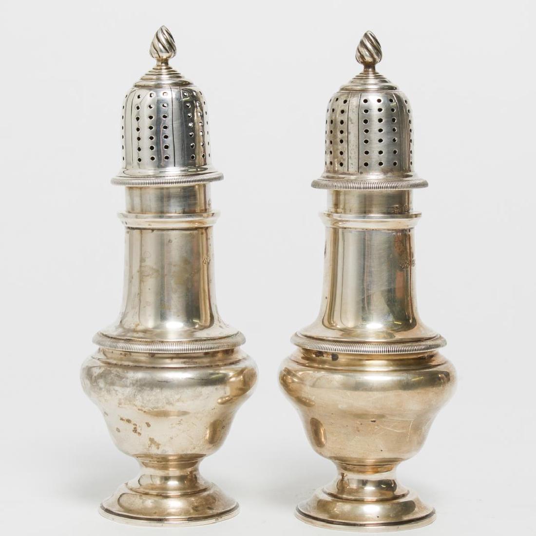 Silver Sugar Casters or Shakers, Vintage 1920s (1 of 4)