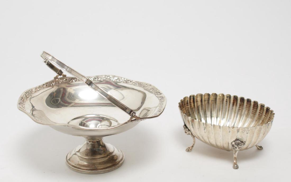 Neoclassical Silver Bowl & Tazza, incl. Weighted (1 of 4)