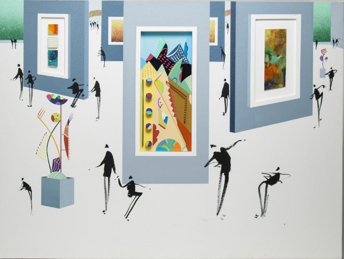 Leo Posillico (American, 20th C.)- Mixed Media (1 of 7)