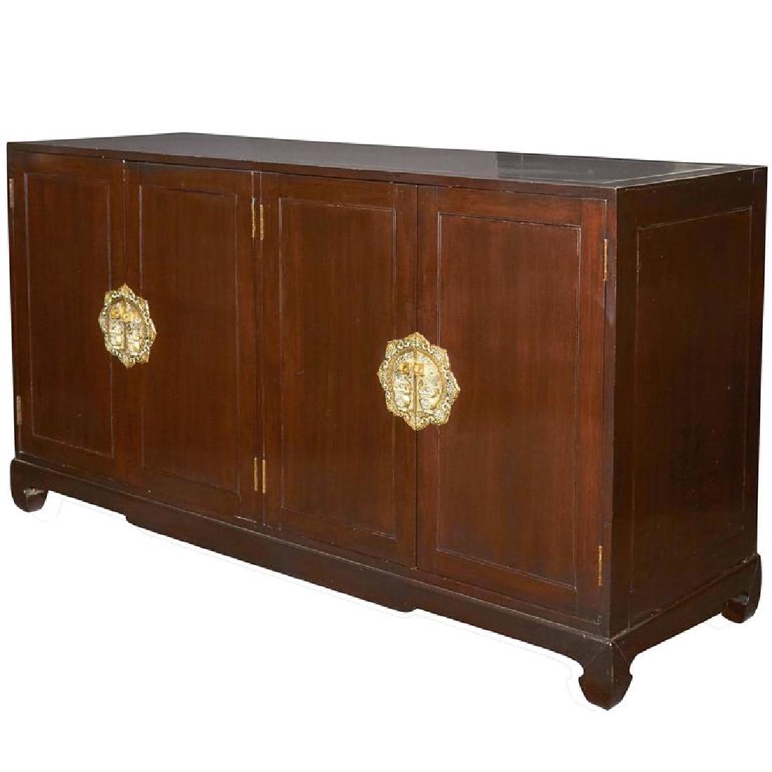 Chinese Shanxi-Manner Hardwood Cabinet (1 of 1)