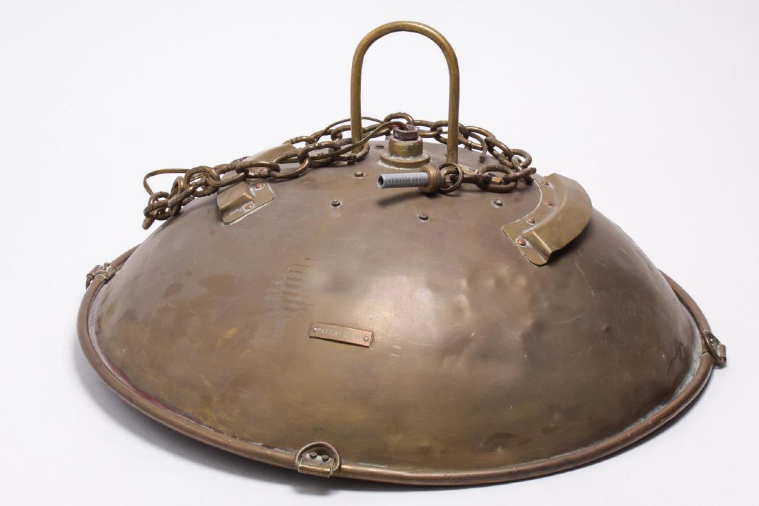 Industrial Brass Pendant Light, Monumental Scale (1 of 6)