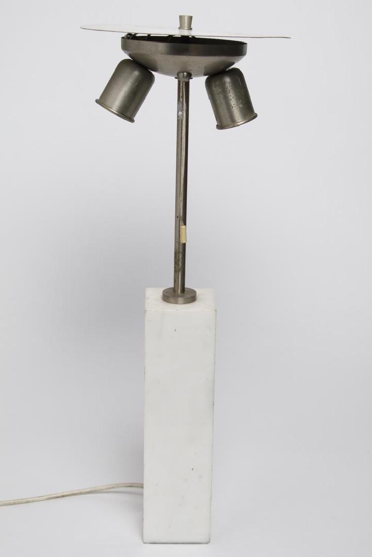 Florence Knoll for Knoll Mid-Century Marble Lamp (1 of 5)