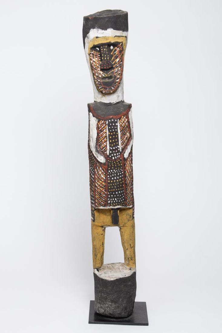 Polychrome Wood Figure, Ethnographic Sculpture (1 of 6)