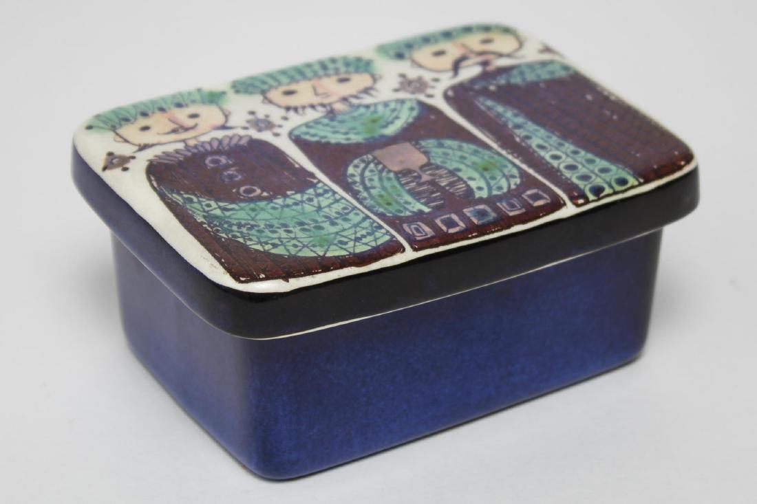 Royal Copenhagen Aluminia Faience Trinket Box (1 of 7)