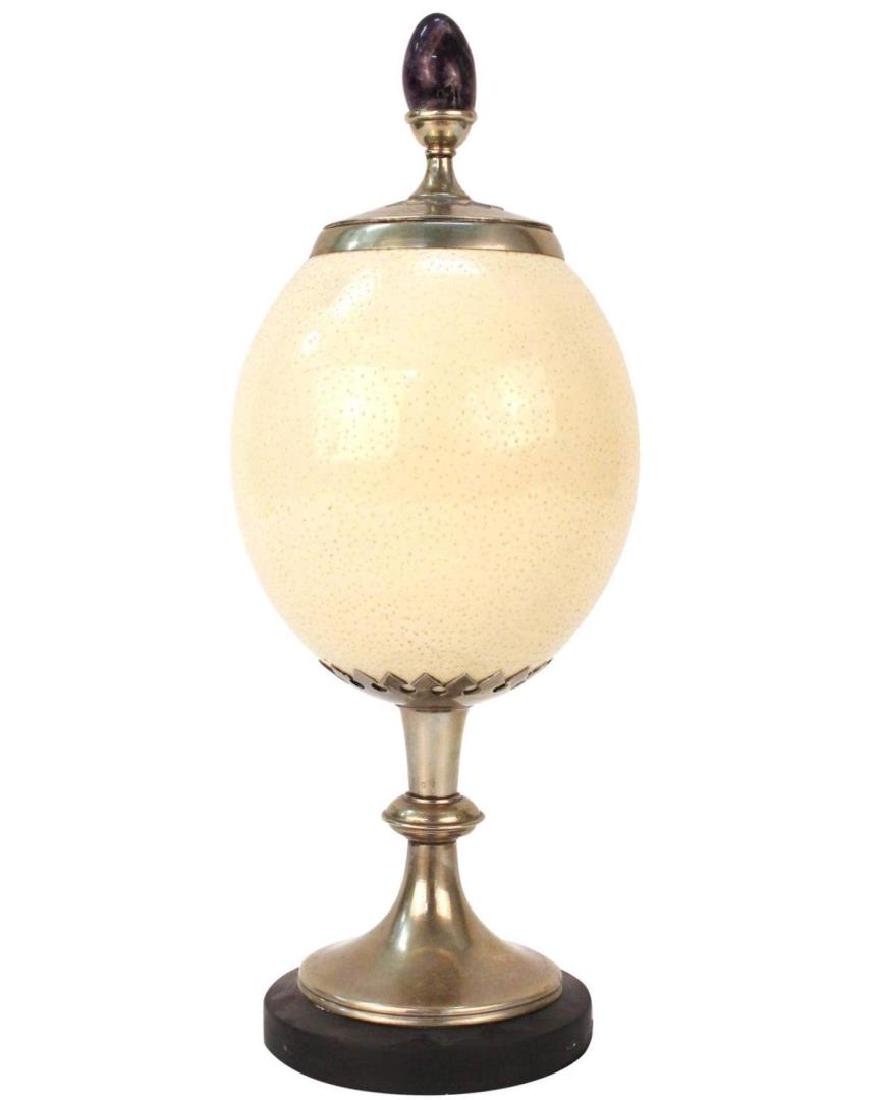 Anthony Redmile Ostrich Egg Urn, Mid-Century (1 of 7)