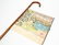 NYC World's Fair 1939 Walking Cane w Tony Sarg Map