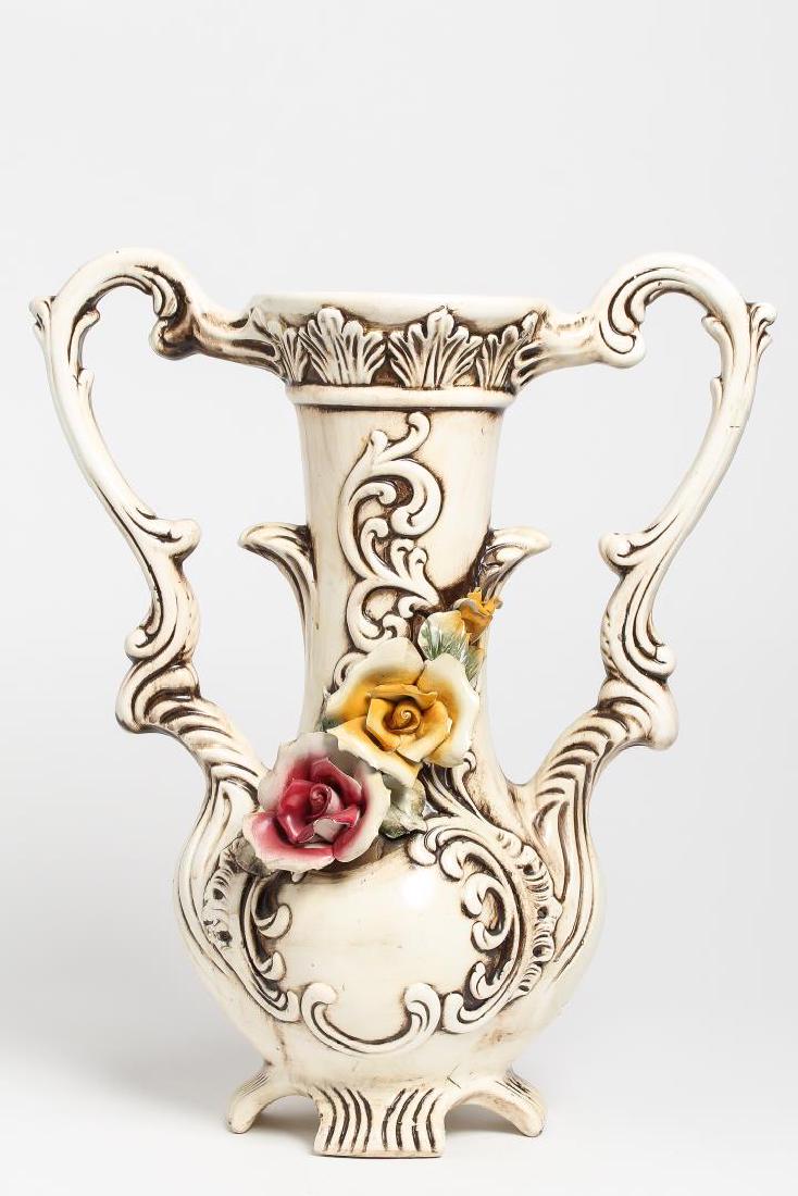 Capodimonte Porcelain Flower Vase Apr 22 2018 Auctions At