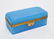 French Art Deco Glass Box, Opaline Blue & Ormolu