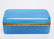French Art Deco Glass Box, Opaline Blue & Ormolu - 4