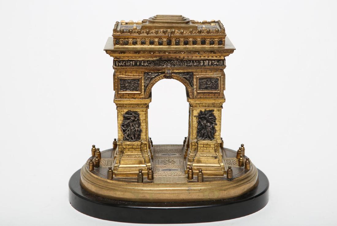 Grand Tour Bronze Arc de Triomphe Souvenir ca 1850 (1 of 10)