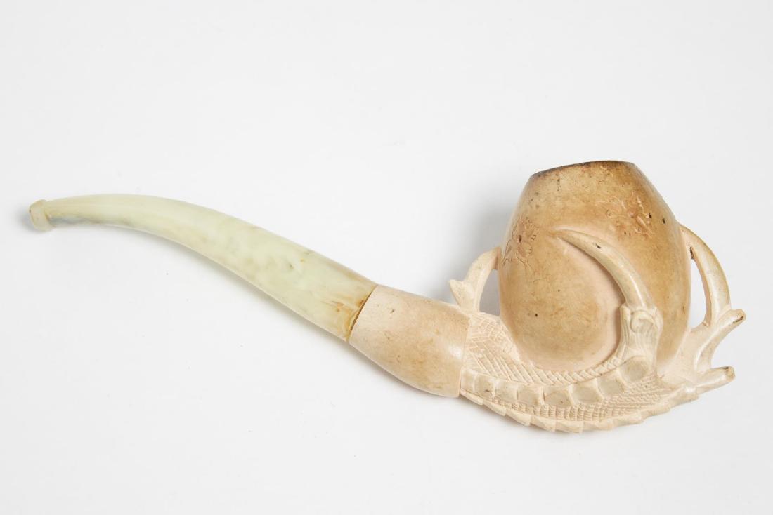 Meerschaum Pipe, "Egg & Claw," Antique (1 of 6)