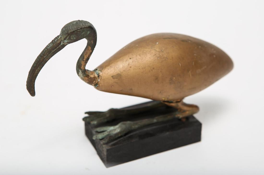 Ancient Egyptian-Manner Ibis Sculpture (1 of 3)
