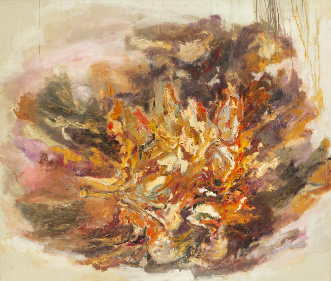 Joan Margolin-Cohen- Abstract Expressionist Oil (1 of 6)