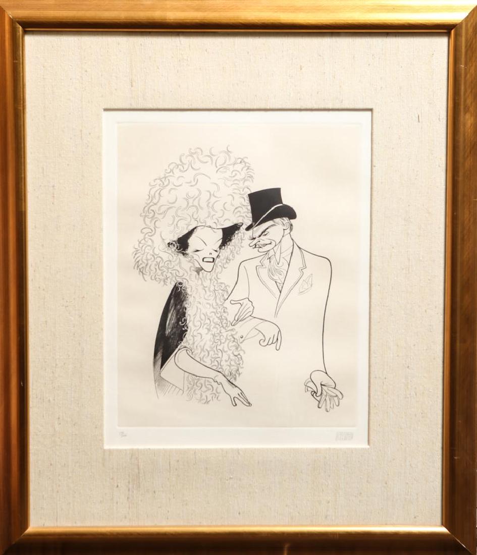 Al Hirschfeld (American, 1903-2003)- Etching (1 of 5)