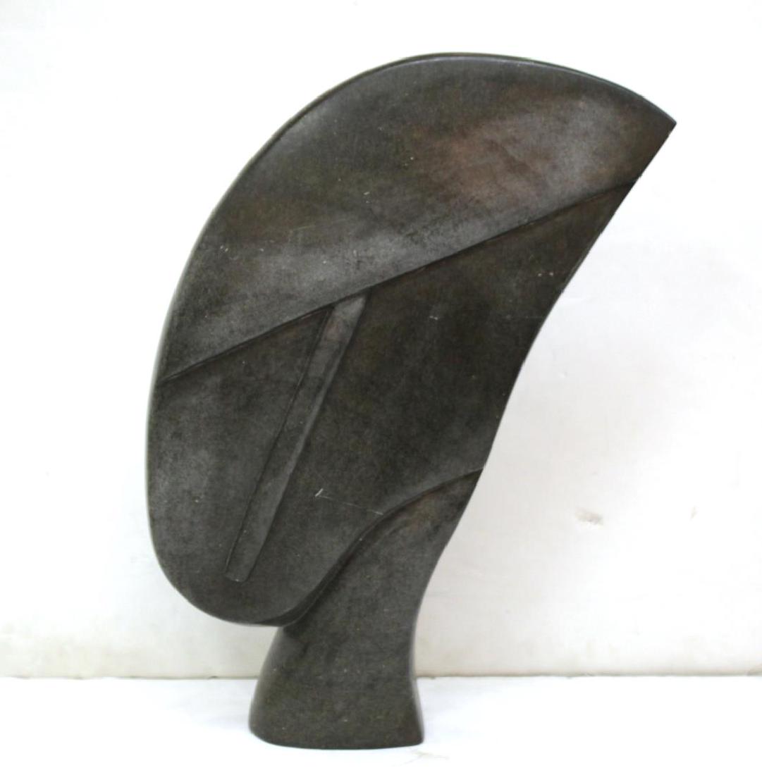 Wiener Werkstatte-Manner Carved Stone Head (1 of 14)