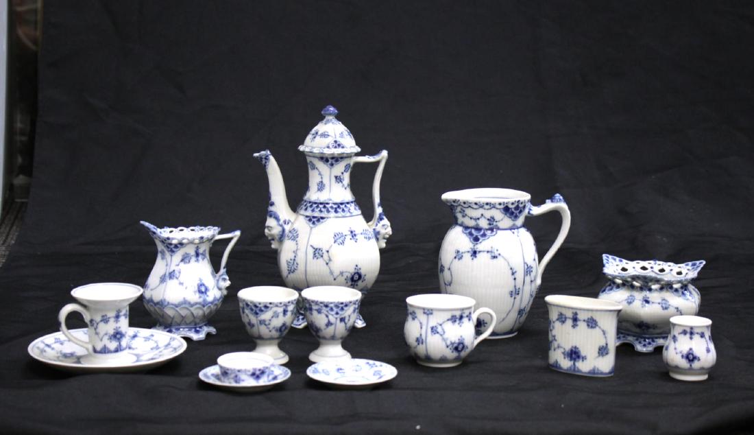 Royal Copenhagen "Blue Fluted" Coffee Service (1 of 8)