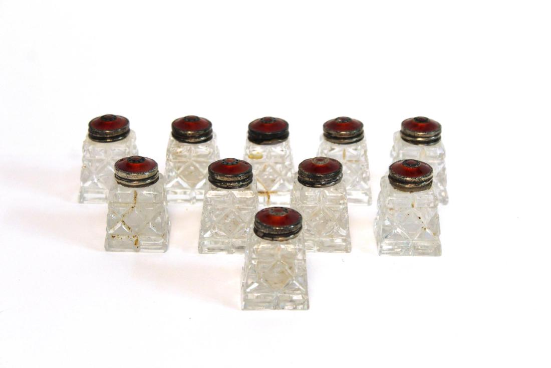 Hroar Prydz Norway Silver & Enamel Salt & Peppers (1 of 11)