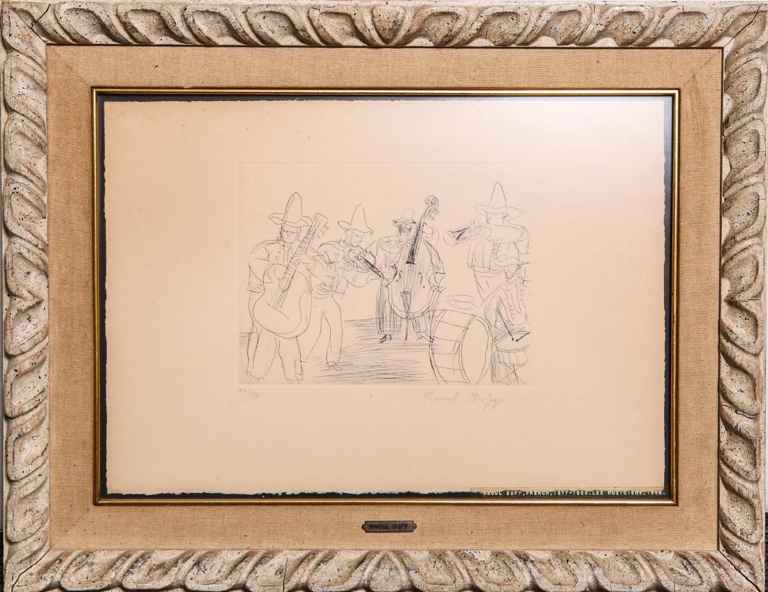 Raoul Dufy (French, 1877-1953)- Etching (1 of 4)