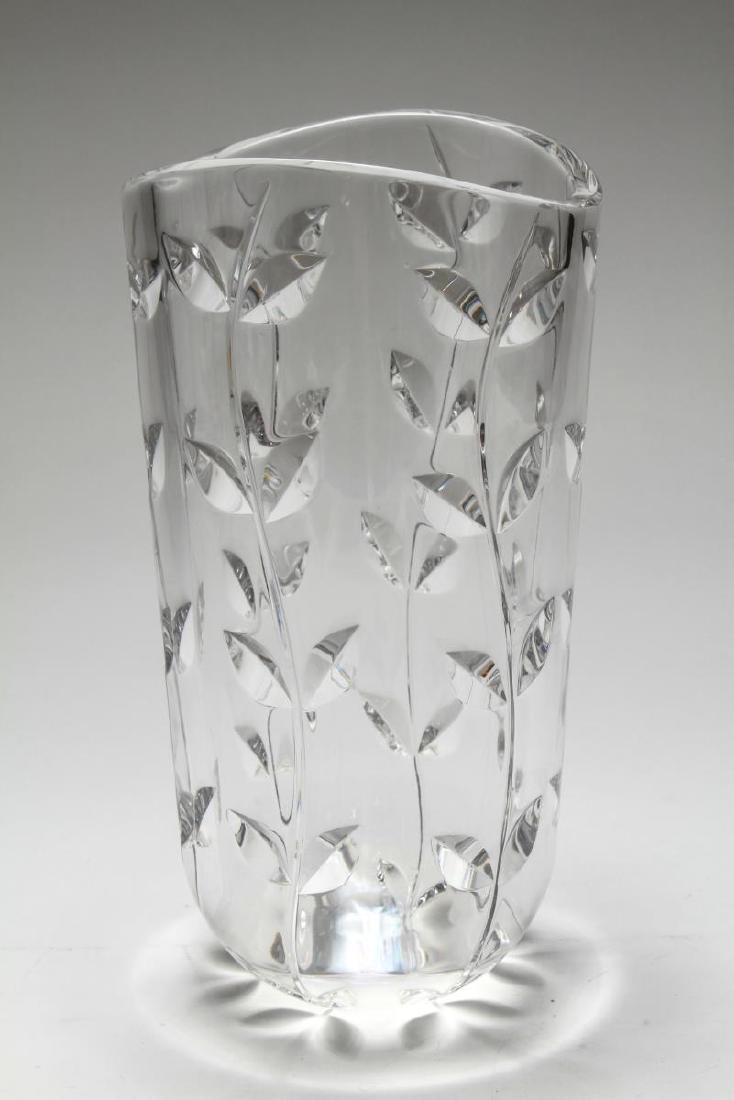 Tiffany & Co. Hand-Cut Crystal "Floral Vine" Vase (1 of 9)