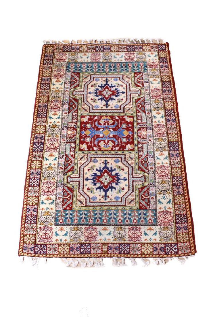 Moroccan Tribal Rug, 4' X 6' (1 of 3)