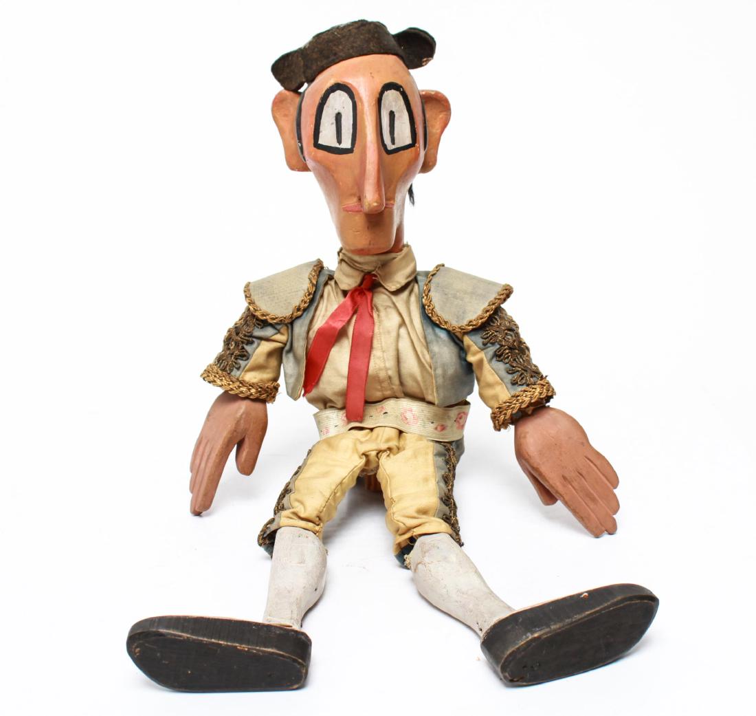 Bil Baird, Matador Puppet Marionette- Wood & Cloth (1 of 8)
