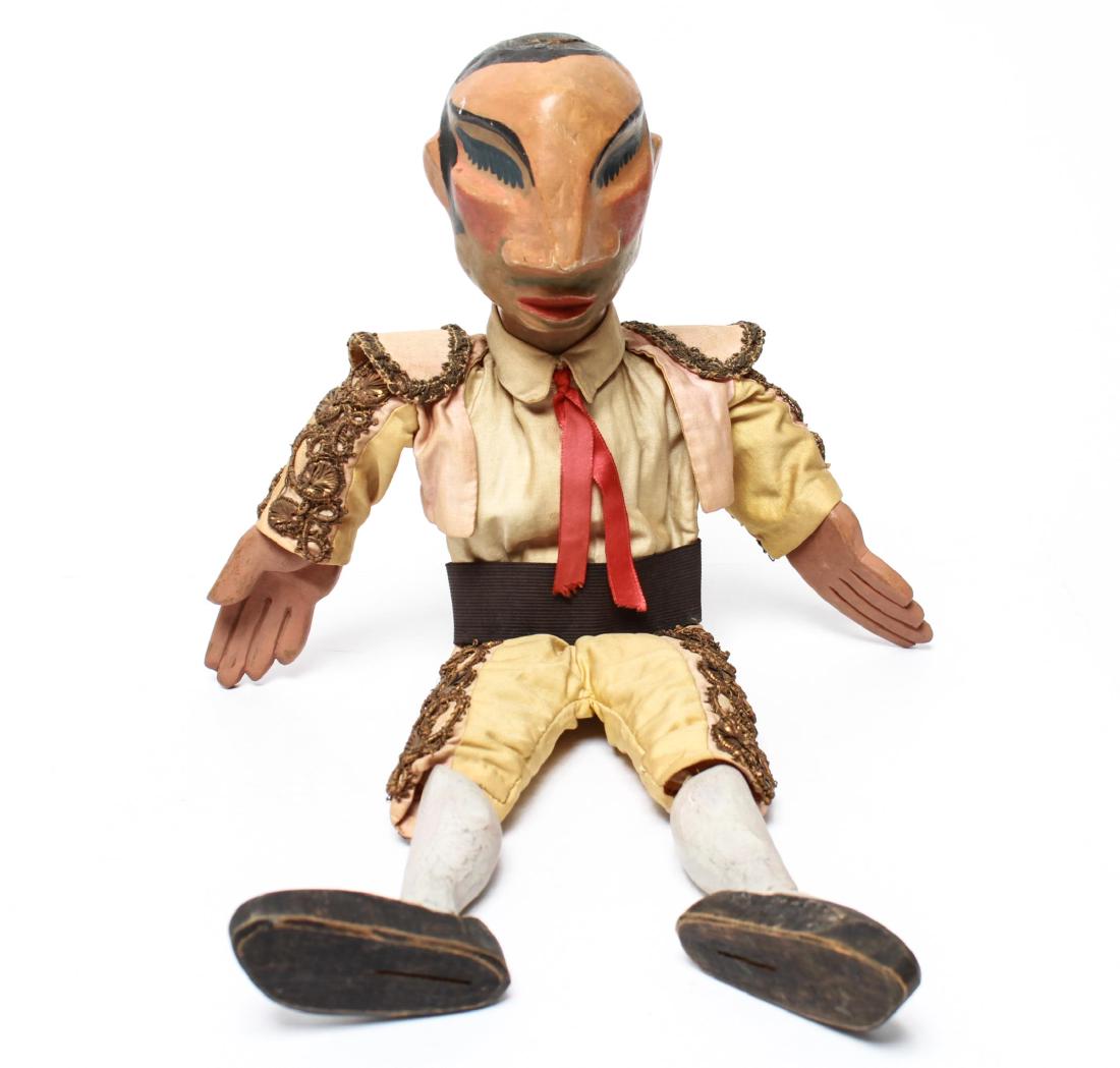 Bil Baird, Matador Puppet Marionette- Wood & Cloth (1 of 7)