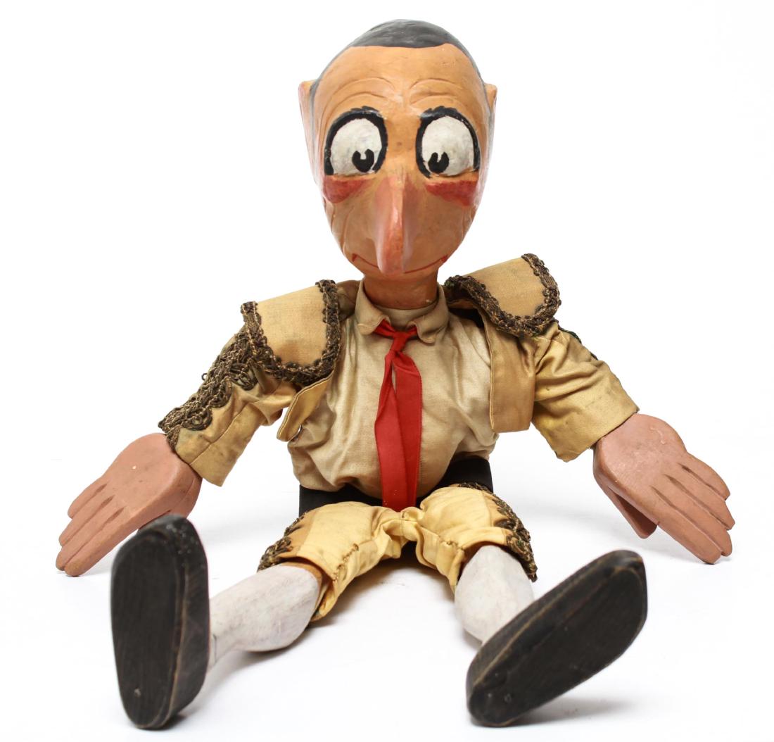 Bil Baird, Matador Puppet Marionette- Wood & Cloth (1 of 9)