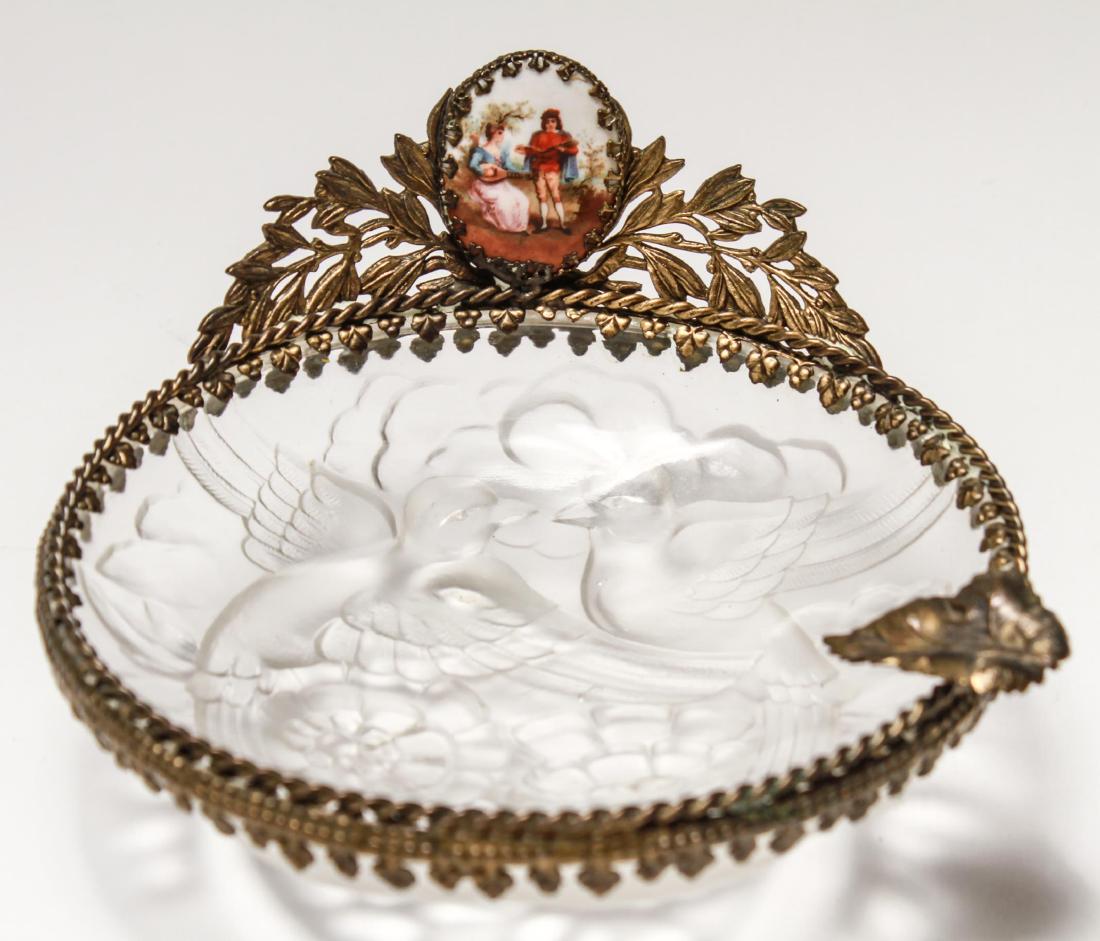 Belle Epoque Crystal & Ormolu Vanity Dresser Bowl (1 of 7)