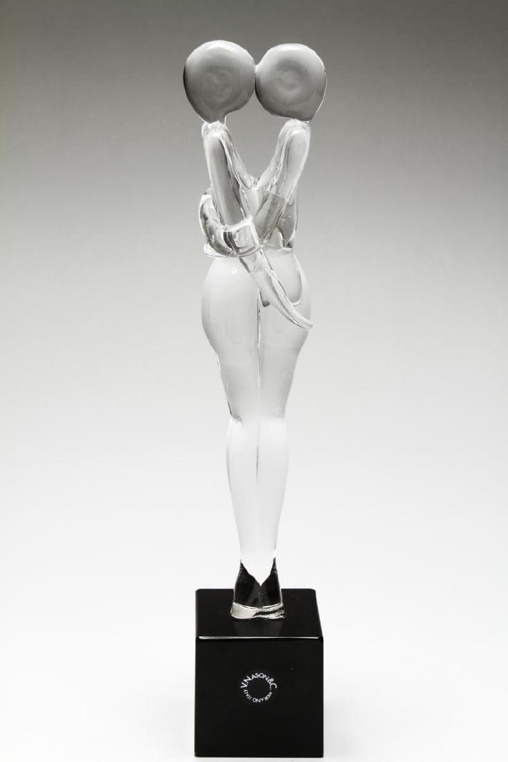 Murano "Amanti Lovers Embrace" Glass Sculpture (1 of 9)