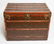 Louis Vuitton Stenciled Canvas Lady's High Trunk