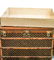 Louis Vuitton Stenciled Canvas Lady's High Trunk - 2