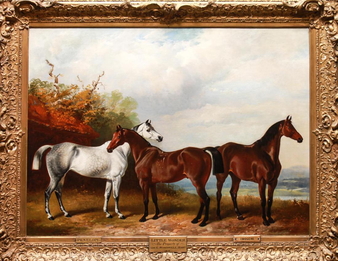 Henry Barraud Equestrian Portraits - 3 Horses, Oil (1 of 13)