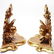 Italian Rococo-Manner Giltwood Wall Brackets, Pr - 6