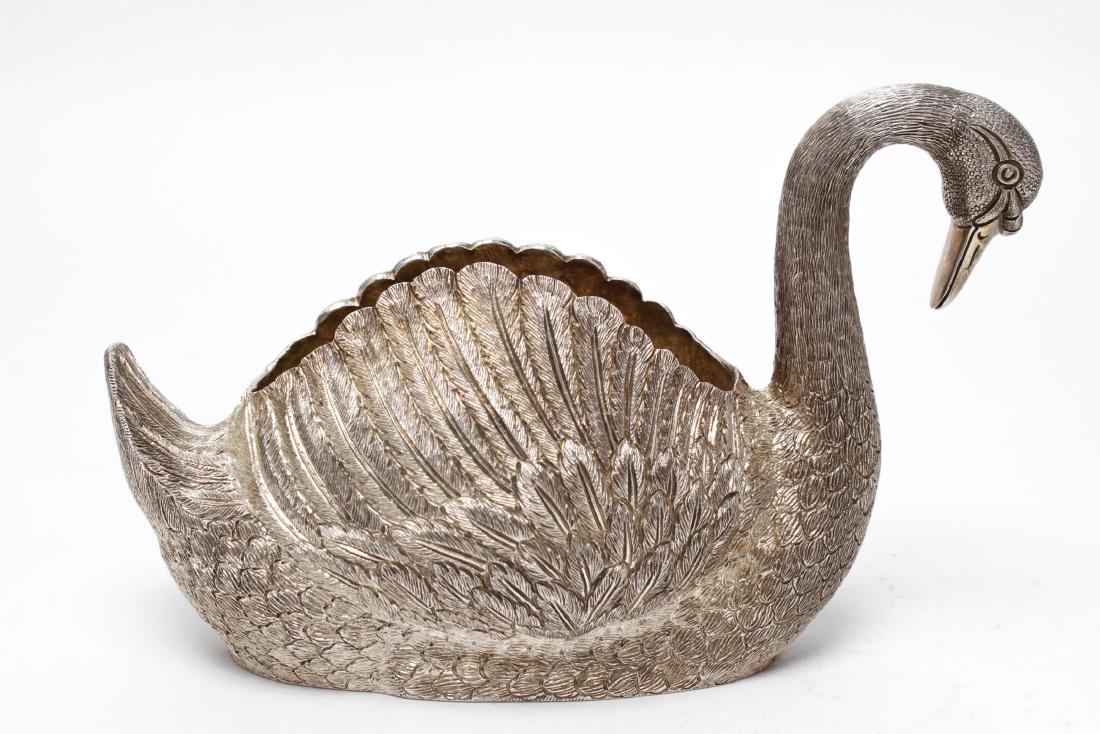 Hanau British Columbia Sterling Silver Large Swan (1 of 10)
