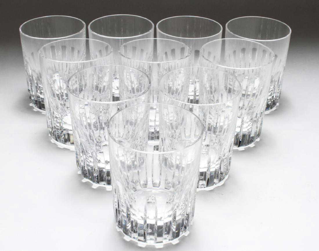 Baccarat Crystal "Rotary" Old Fashioned Glasses,10