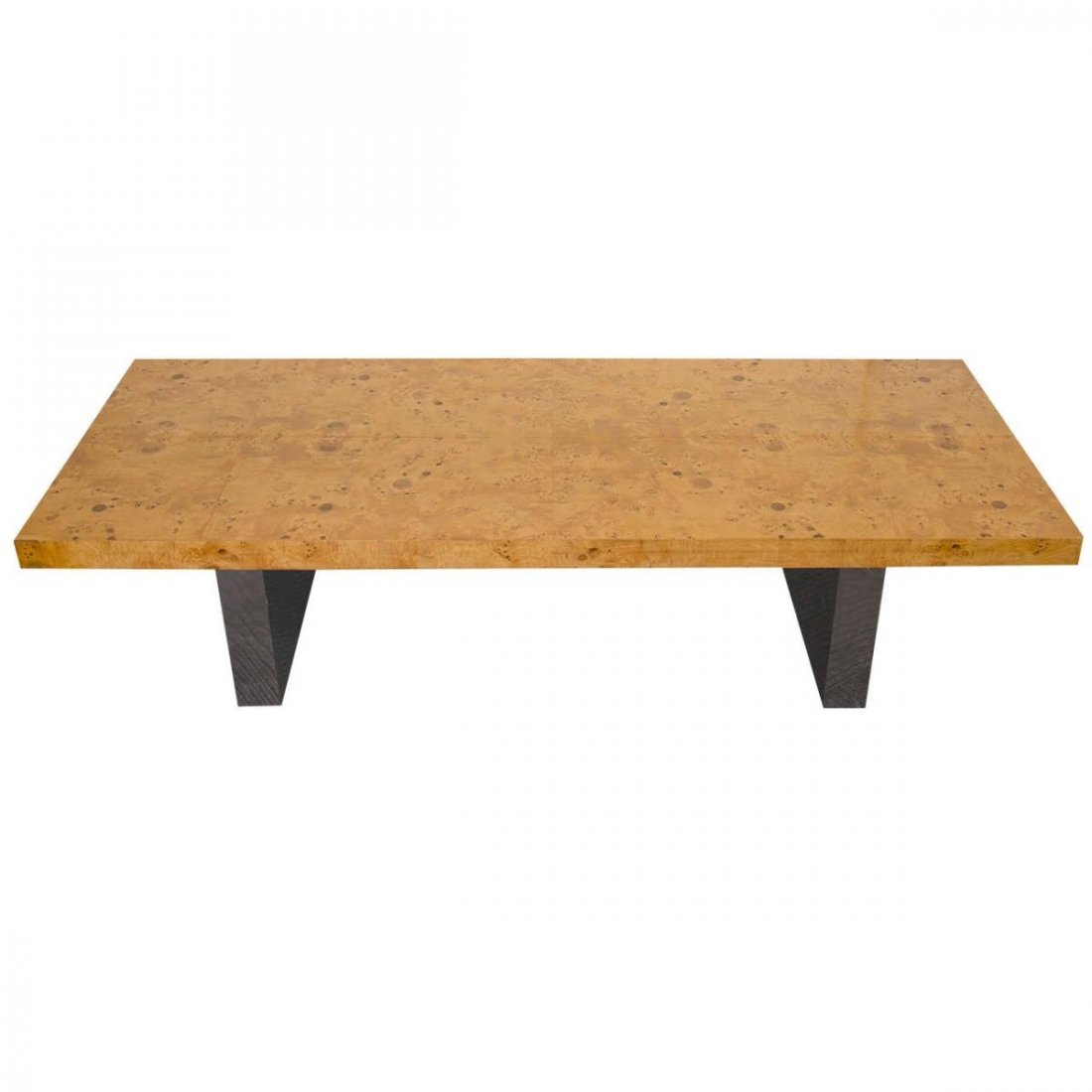 Milo Baughman Mid-Century Burl Wood Cocktail Table (1 of 5)