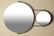 Mid Century Modern Bieffeplast Specchio Due Mirror