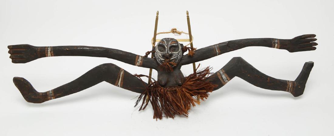 African Tribal Ethnic Woodcarving, Witch Doctor (1 of 9)