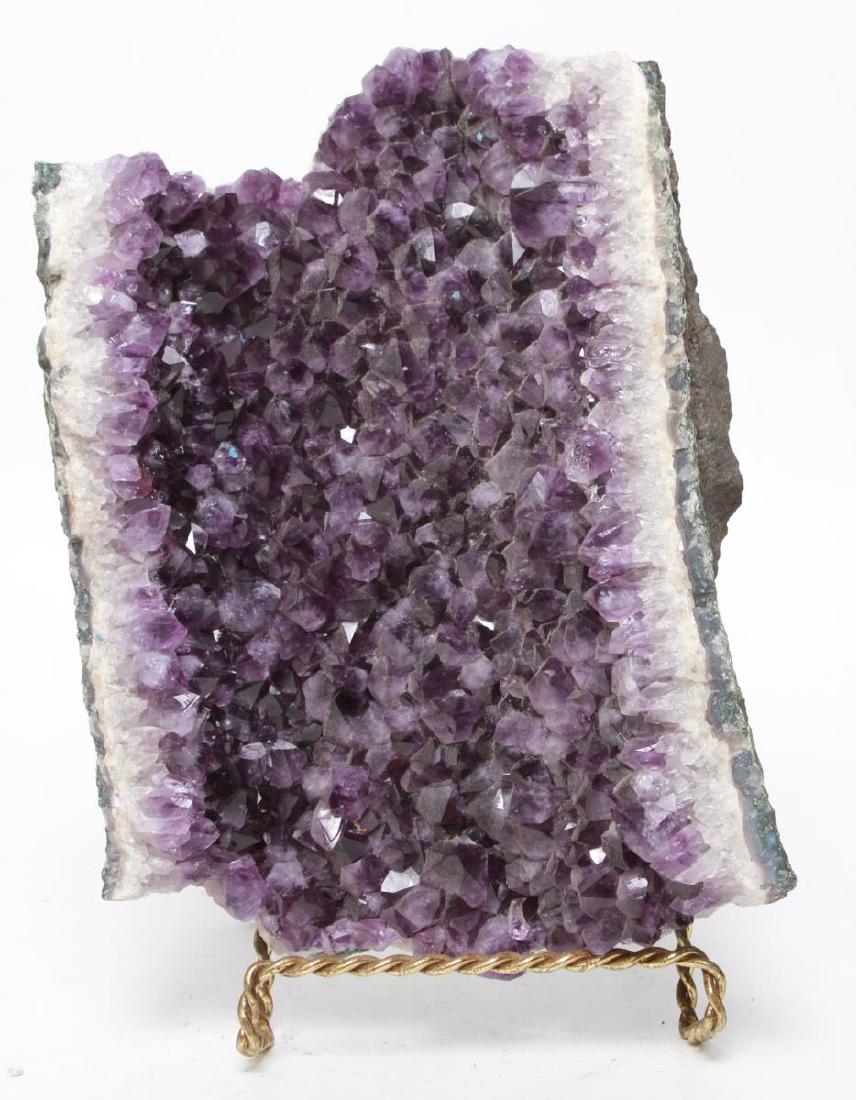 Amethyst Geode Specimen on Stand (1 of 8)