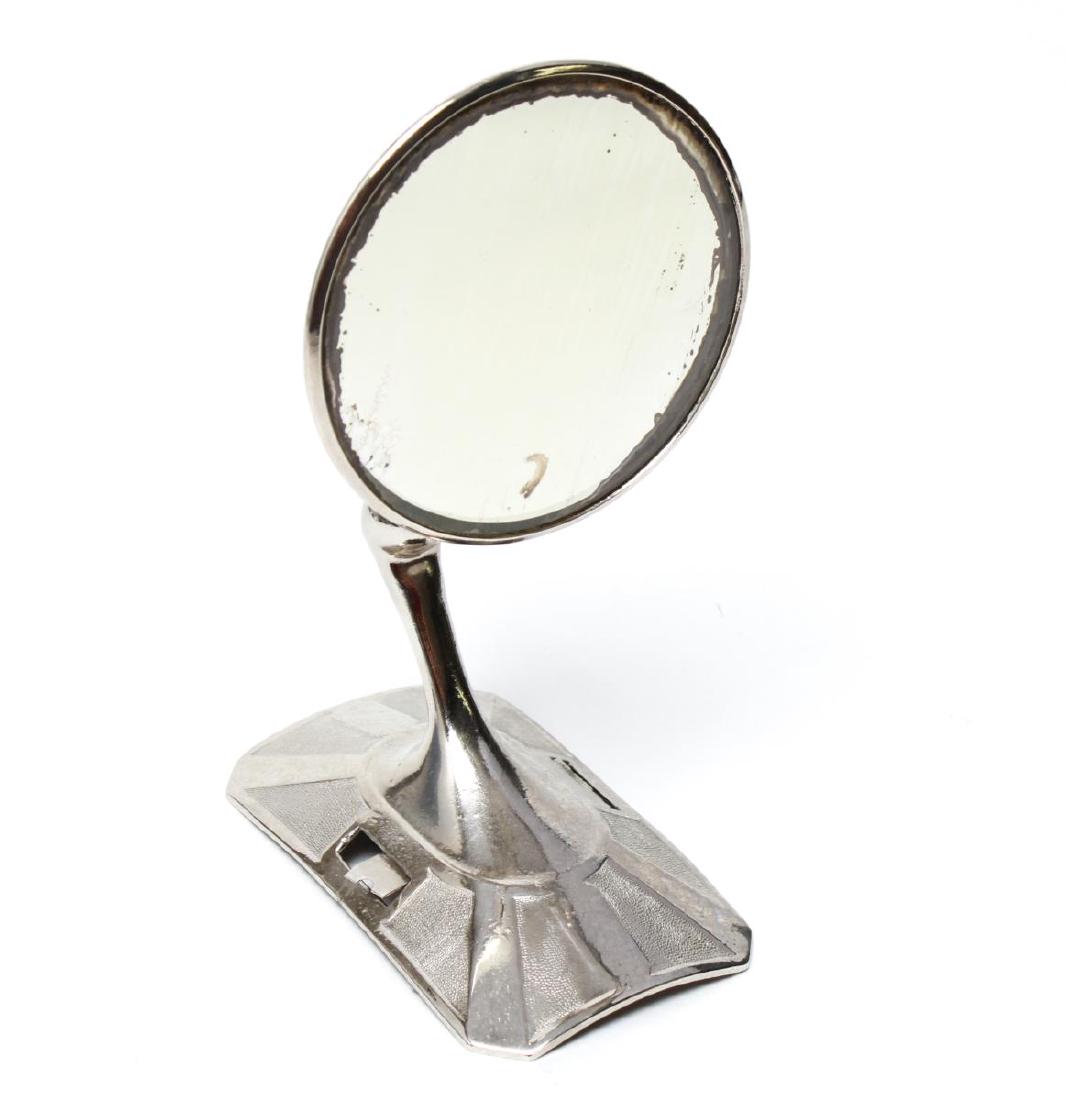Art Deco Chrome Plated Automobile Mirror, 1931 (1 of 6)
