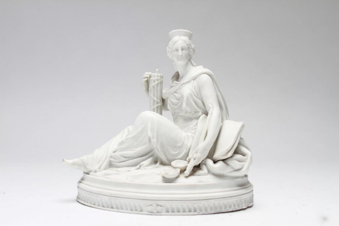 Sevres Bisque Parian Porcelain Figure of Justitia (1 of 5)