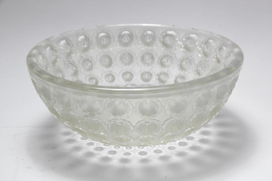 Lalique France Crystal "Nemours" Opaline Bowl (1 of 14)