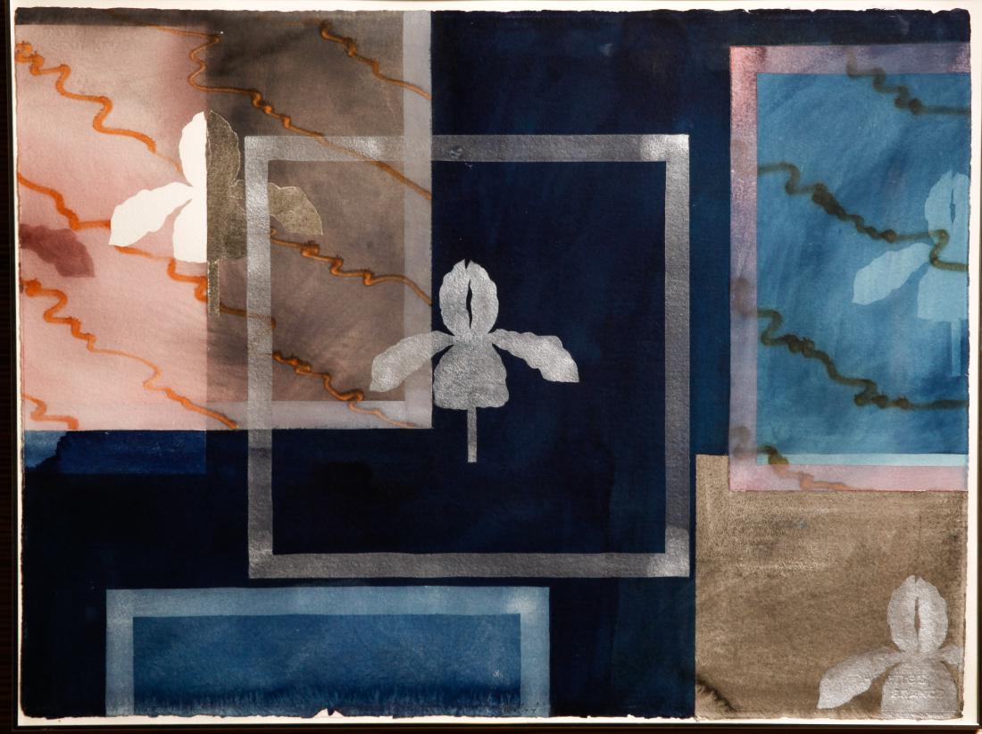 Billy Al Bengston "Venice" Watercolor on Paper (1 of 10)